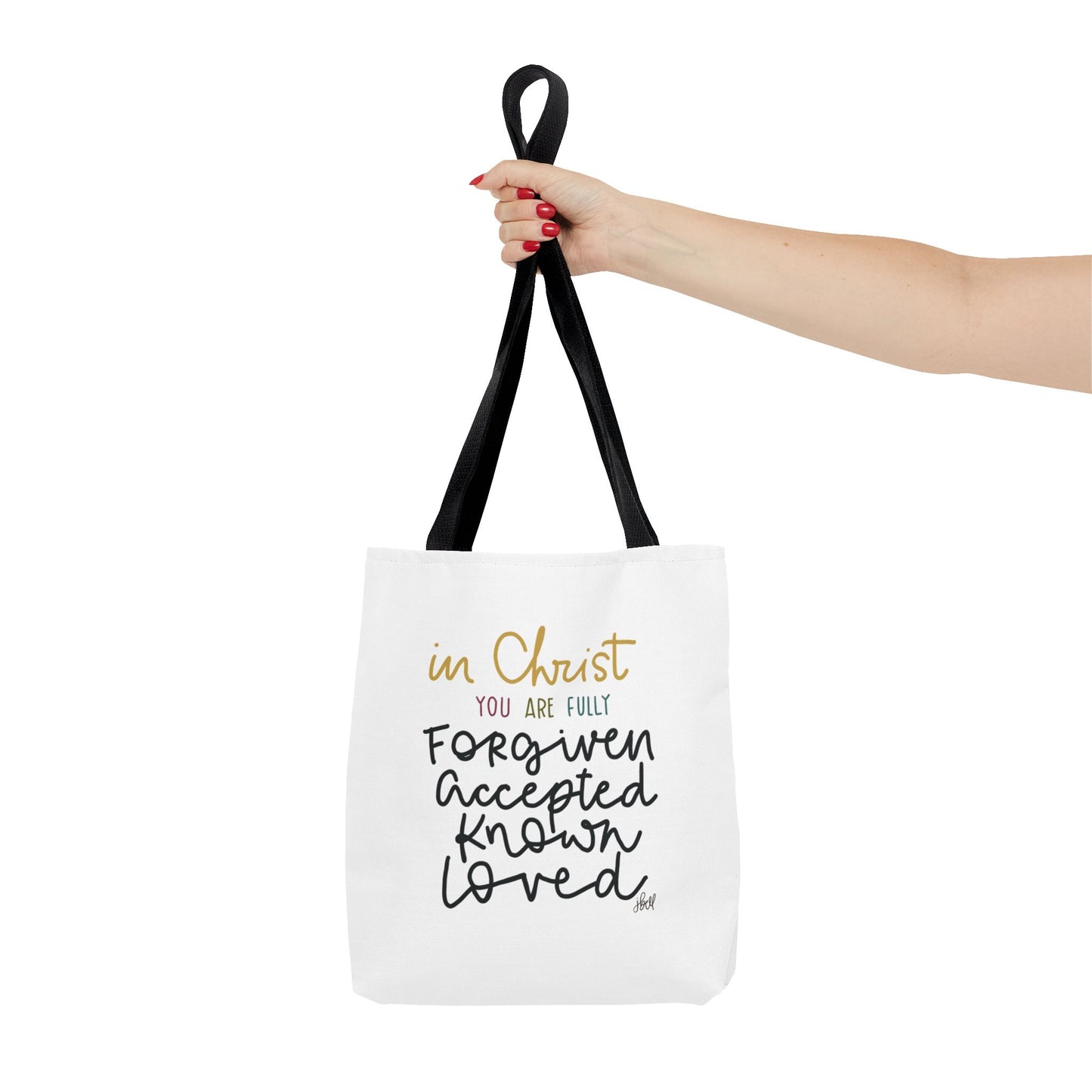 TOTE BAG | "In Christ" featuring art by Jen Bell