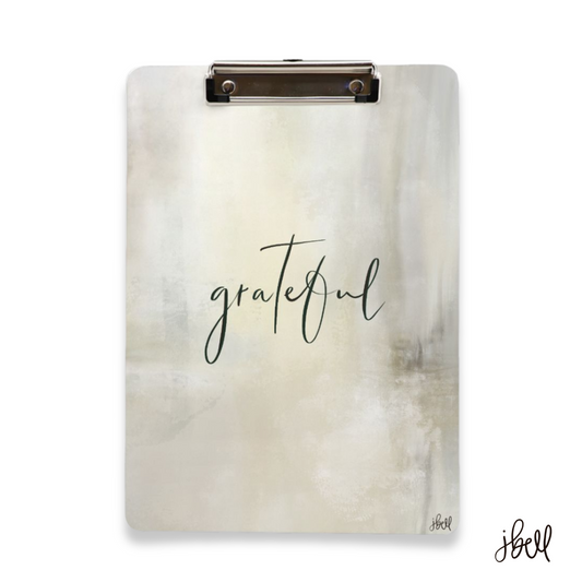 CLIPBOARD | "Grateful" featuring art by Jen Bell