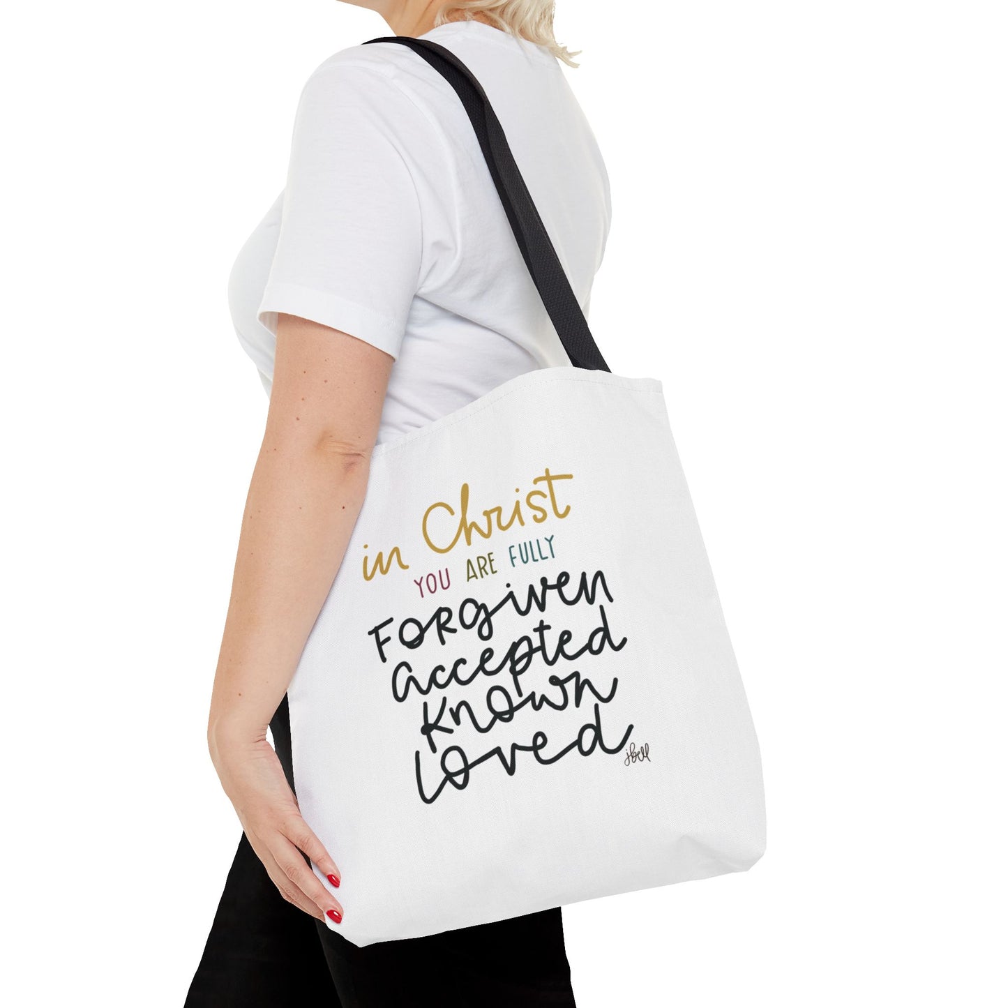 TOTE BAG | "In Christ" featuring art by Jen Bell