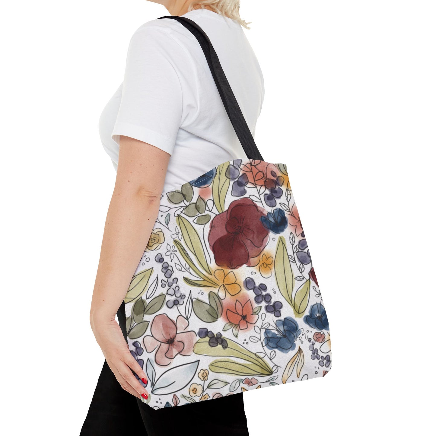 TOTE BAG | "Wildflower Garden"  featuring art by Emily