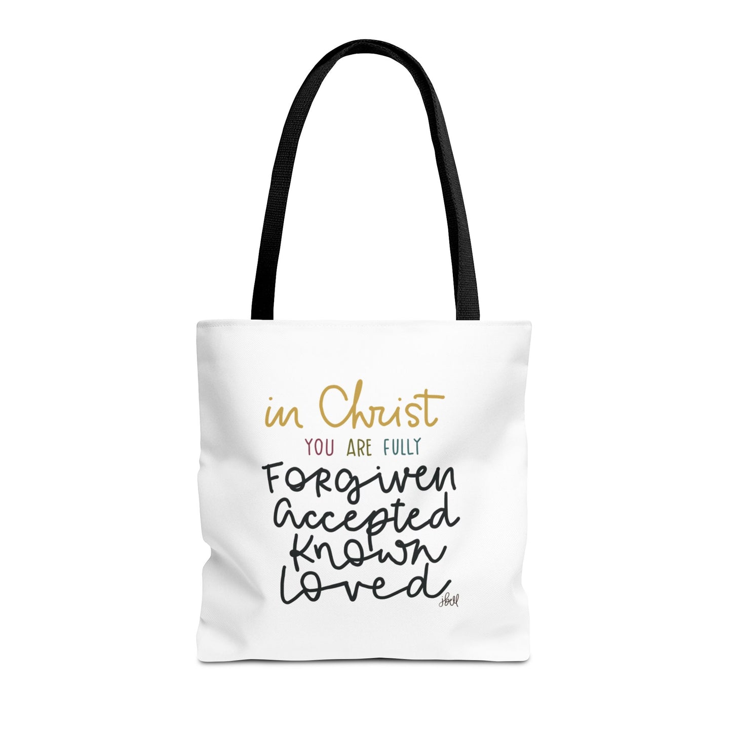 TOTE BAG | "In Christ" featuring art by Jen Bell