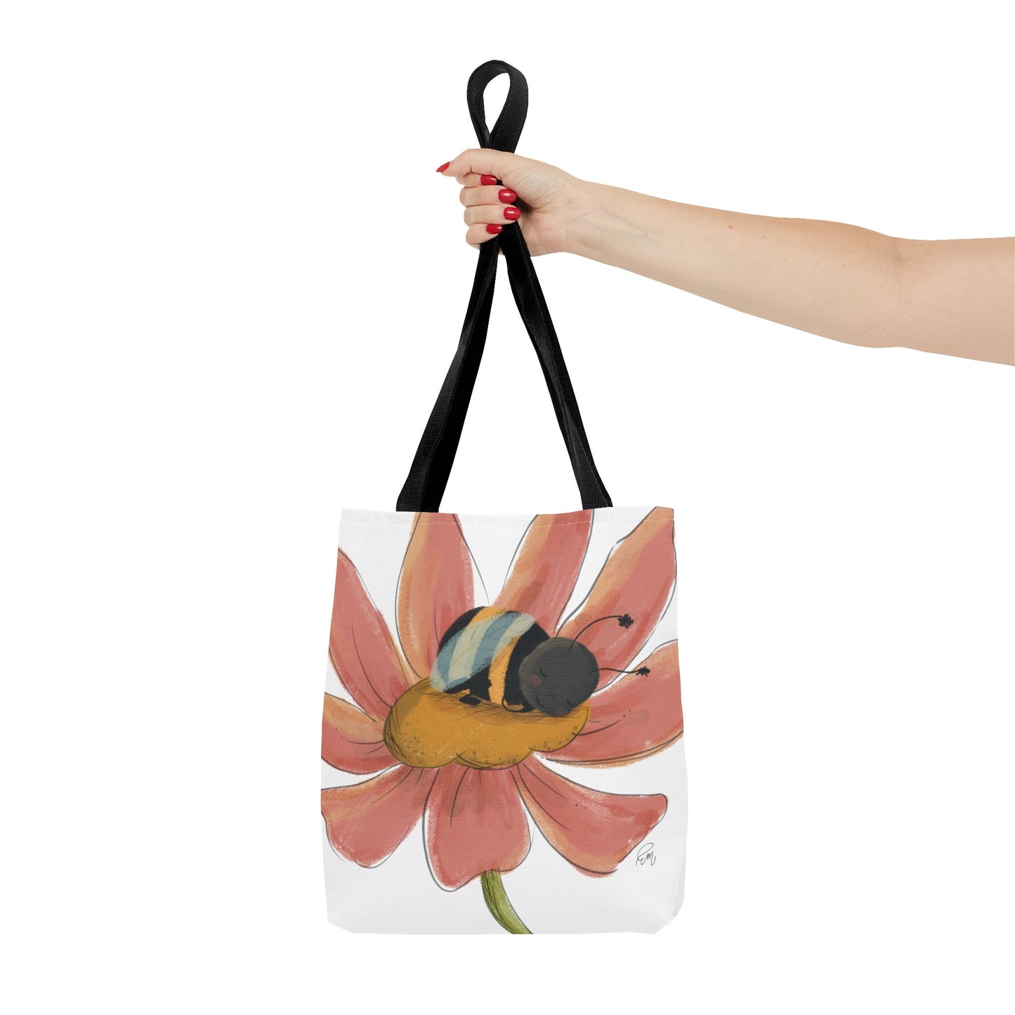 TOTE BAG | "Little Bee" featuring art by Emily