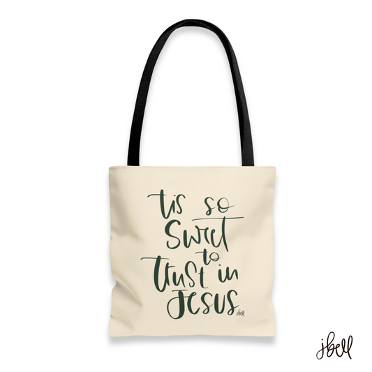 TOTE BAG | "Trust" featuring art by Jen Bell