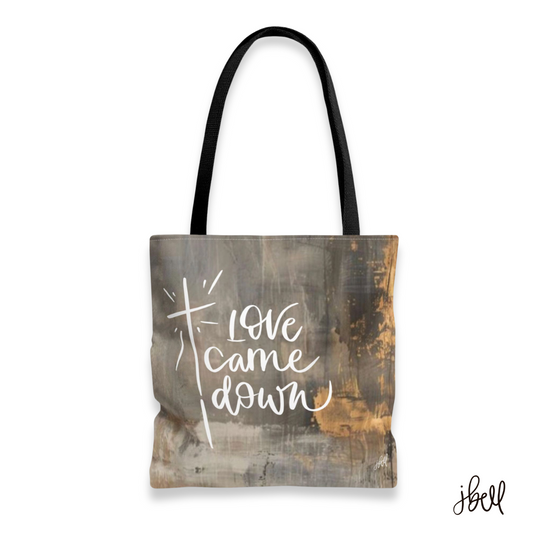 TOTE BAG | "Love Came Down" featuring art by Jen Bell